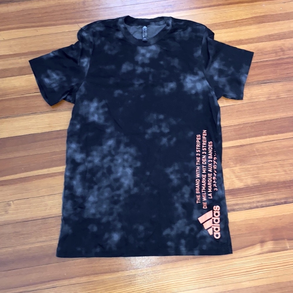 Adidas men tie dye tee